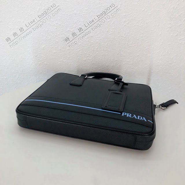 Prada男包 普拉達手提公事包 2VE368 prada限量公事包  dd2450